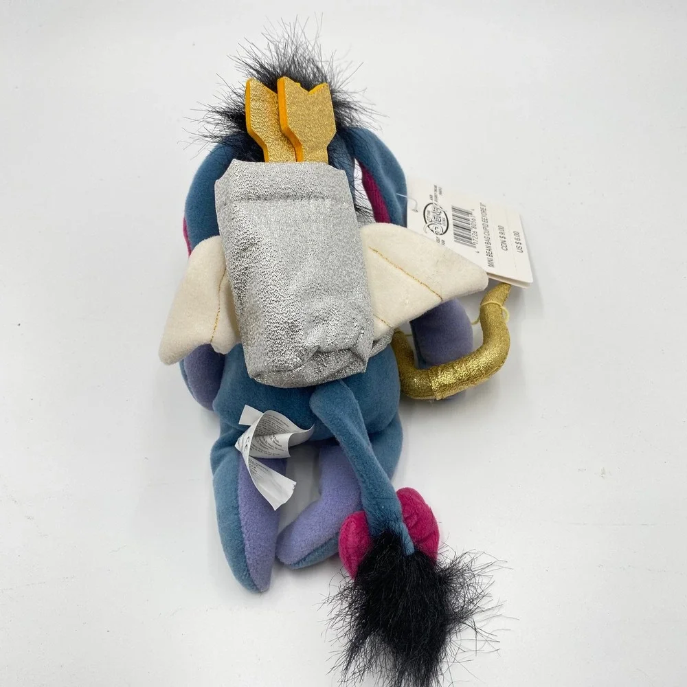 Disney Eeyore Cupid Mini Bean Bag Plush Valentine's‎ Day Stuffed Animal  Arrows